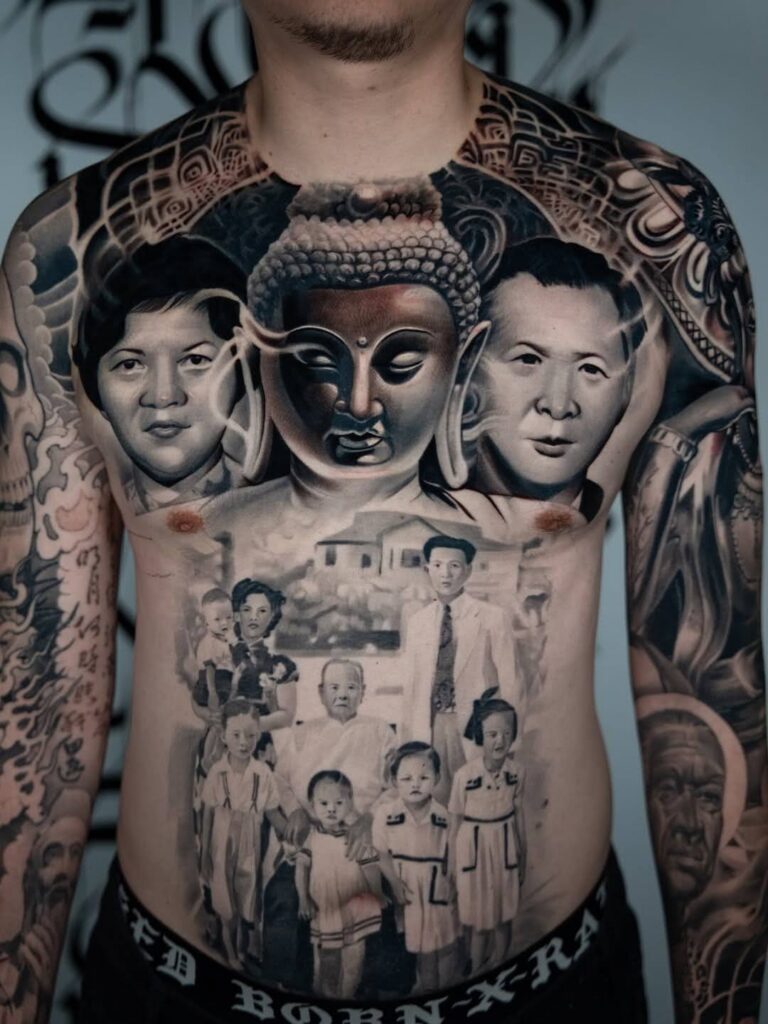 portrait tattoo artist Las Vegas realism