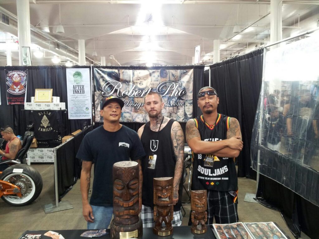 2012 at the first Pacific Ink and Art Hawaii Tattoo Expo